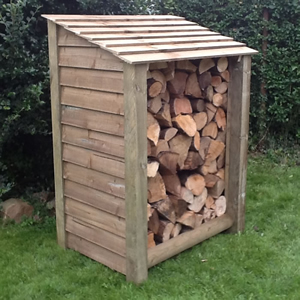 Shed Log Cabin Summer Play House Barn Garage Plans Woodwork